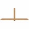 Ekena Millwork Eugene Smooth Timber Gable Bracket, Western Red Cedar, 72"W x 30"H x 3 1/2"D x 3 1/2"F, 10/12 Pitch GBW072X30X0404EUG00SWR - alternate 1